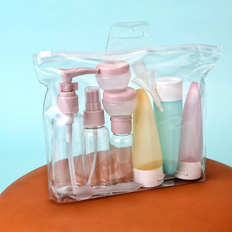 Travel Cosmetics Storage Bottles Set - 11-piece Cosmetics Storage Set - Travel Accessories - Tribe Feel