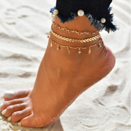 Beach Anklets for Travelers – Boho & Travel-Inspired Jewellery – Travel Accessories Travel Gifts - Tribe Feel