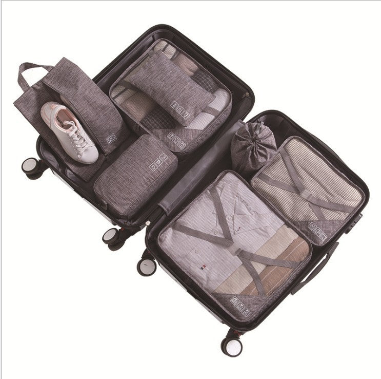 7 Pieces Travel Packing Cubes | Lightweight & Durable Packing Organisers for Traveling