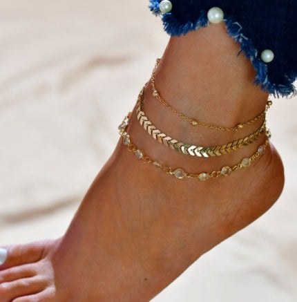 Beach Anklets for Travelers – Boho & Travel-Inspired Jewellery – Travel Accessories Travel Gifts - Tribe Feel