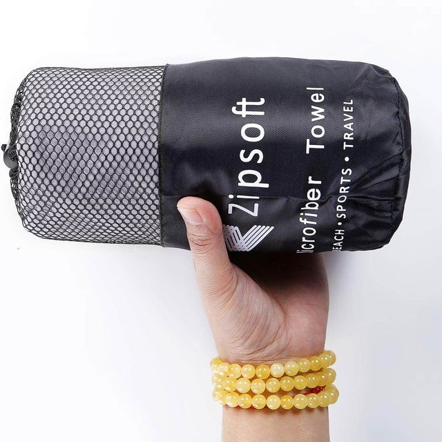 2 PCS/SET microfiber travel towel soft skin quick dry - Tribe Feel