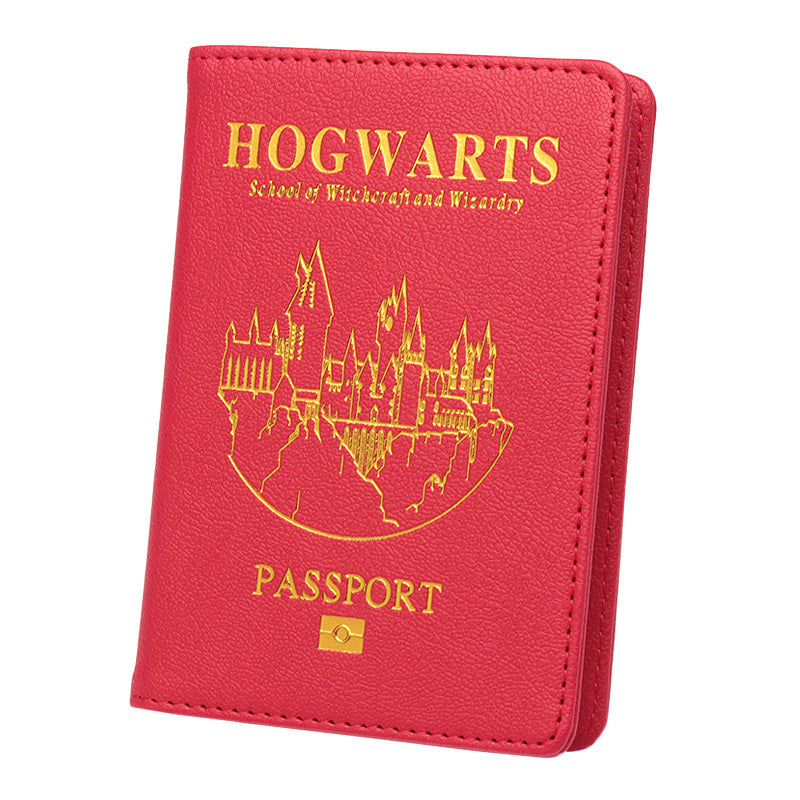 Harry Potter Inspired Passport Holder – Unique Gift for Travel Lovers and Harry Potter Lovers -  Travel Gifts
