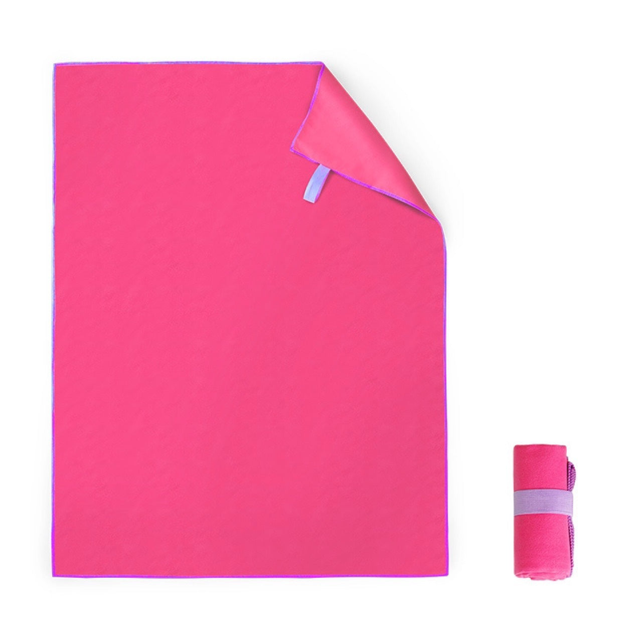 Microfiber Fleece Quick-Drying Towel with Strap for backpackers - Tribe Feel