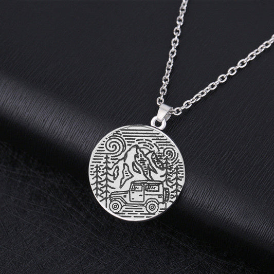 Camping Adventure Necklaces – Mountain & Jeep and “Find Your Road” | Tribe Feel  Travel Jewellery
