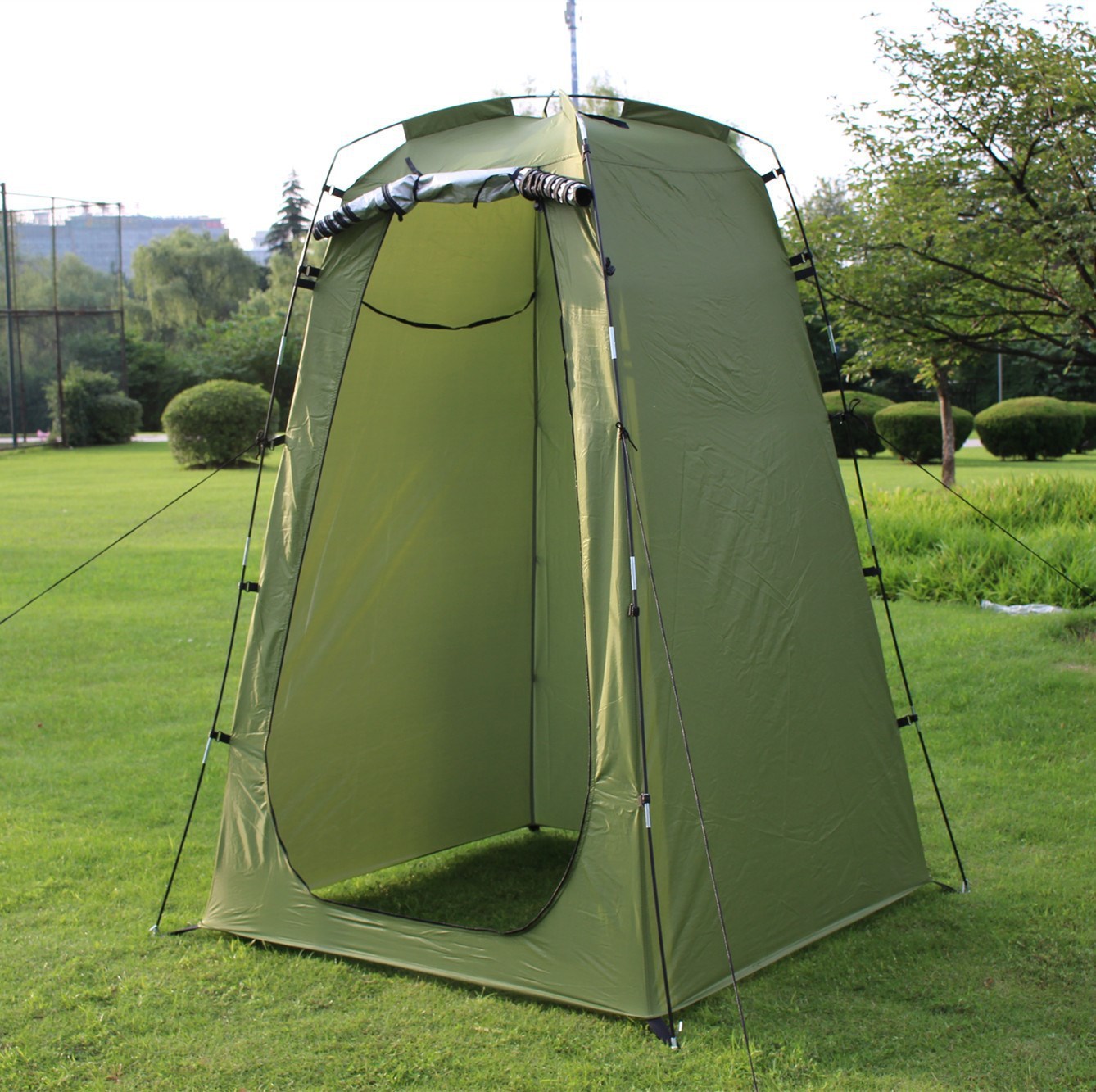 Privacy Shower Tent for Camping – Portable Pop-Up Changing & Shower Shelter | Tribe Feel  Travel Gadgets