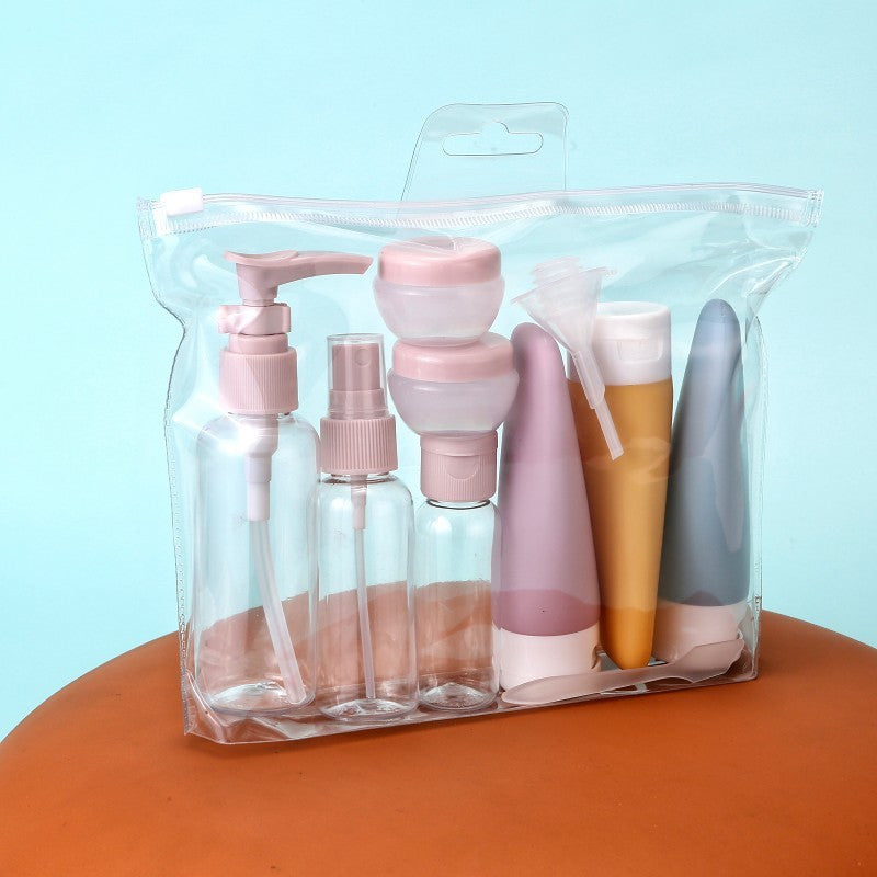 Travel Cosmetics Storage Bottles Set - 11-piece Cosmetics Storage Set - Travel Accessories - Tribe Feel