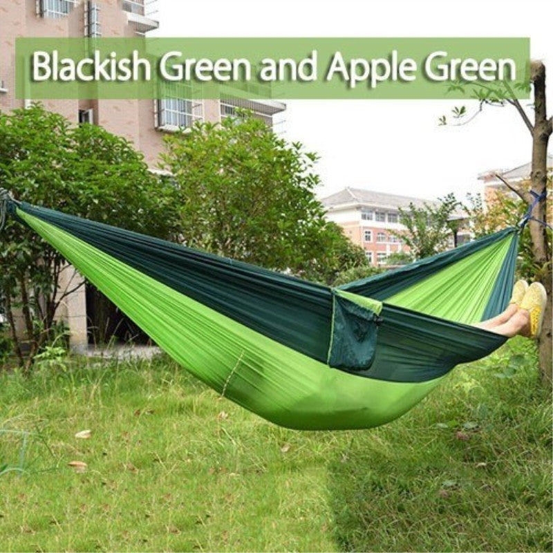 Backpacking Hammock - Portable Nylon Parachute Outdoor Double Hammock - Tribe Feel