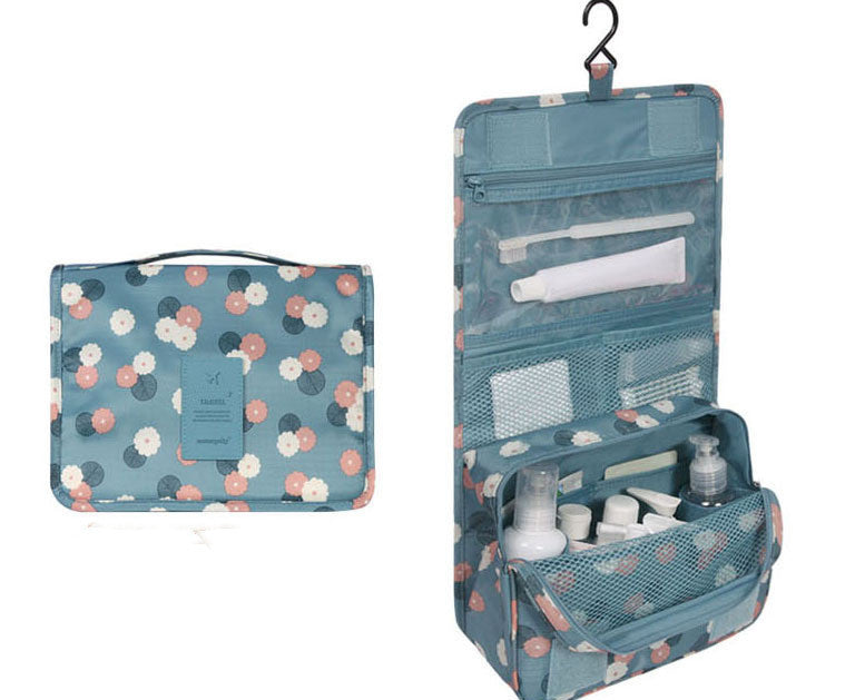 Hanging Foldable Travel Toiletry Bag – Travel Organiser - Tribe Feel