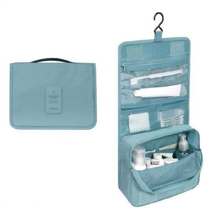 Hanging Foldable Travel Toiletry Bag – Travel Organiser - Tribe Feel