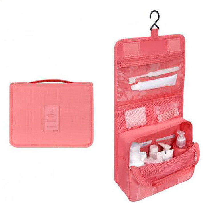 Hanging Foldable Travel Toiletry Bag – Travel Organiser - Tribe Feel