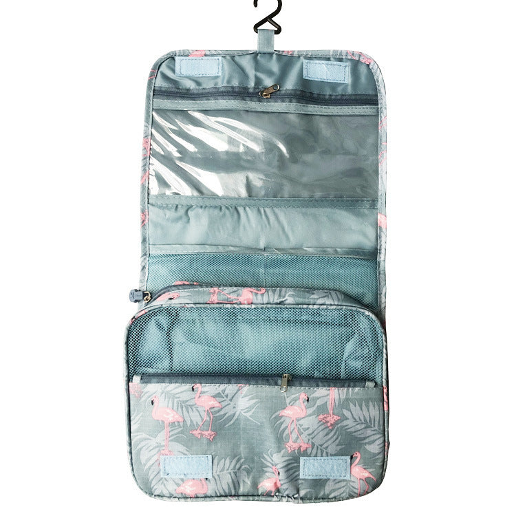 Hanging Foldable Travel Toiletry Bag – Travel Organiser - Tribe Feel