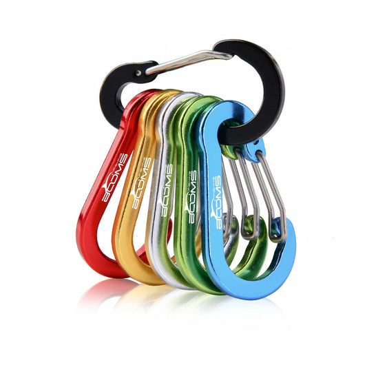 6-Piece Carabiner Set – Durable, Lightweight Clips for Camping & Outdoor Use - High-quality product available now. Perfect for your needs! – Travel Accessories Travel Organisers Travel Gear Travel Gifts Travel Essentials