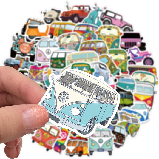 Campervan & Road Trip Sticker Set – Adventure Travel Stickers | Tribe Feel  Travel Gadgets