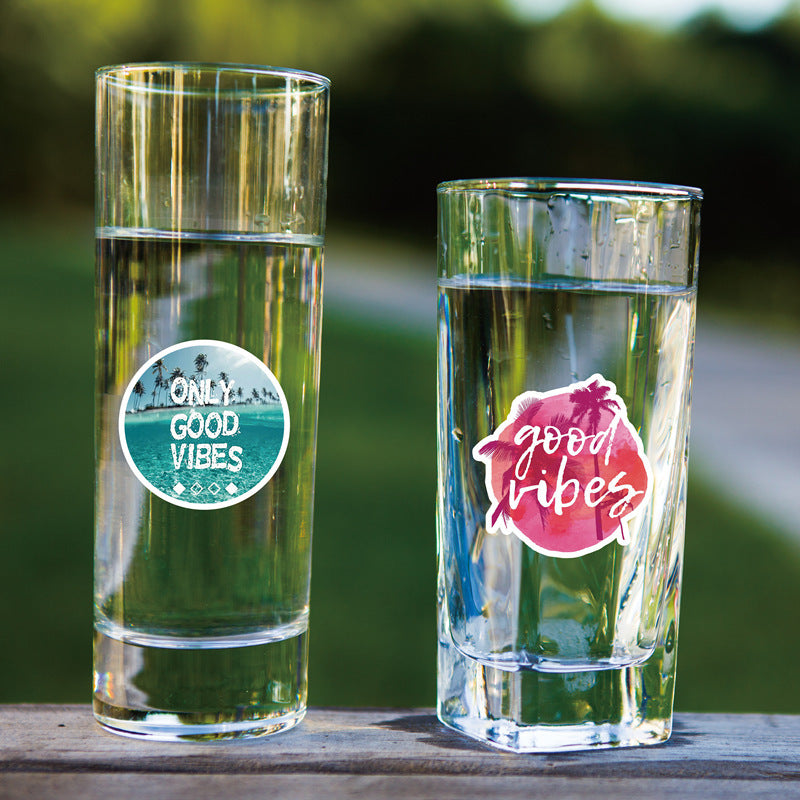 50 Hawaii Travel Stickers – Surfing & Tropical Travel Stickers for Suitcases, Luggage & Travel Journals -  Travel gifts