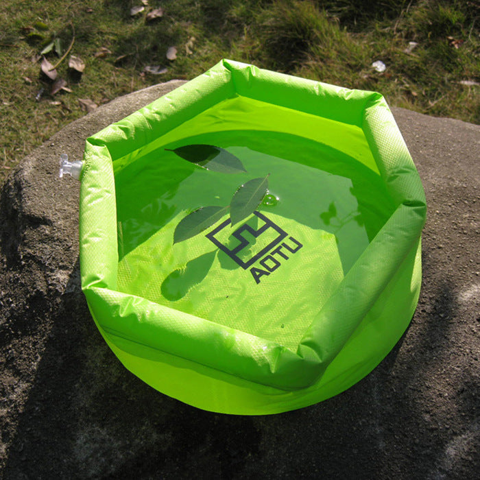 Folding Bucket – Collapsible Camping Water Bucket & Wash Basin | Tribe Feel  Travel Gadgets