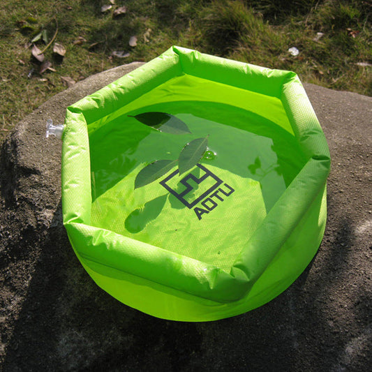Folding Bucket – Collapsible Camping Water Bucket & Wash Basin | Tribe Feel  Travel Gadgets