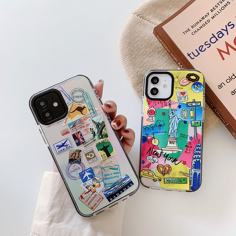 Travel iPhone Case – Postcards or NYC Design | Tribe Feel Travel Gadgets