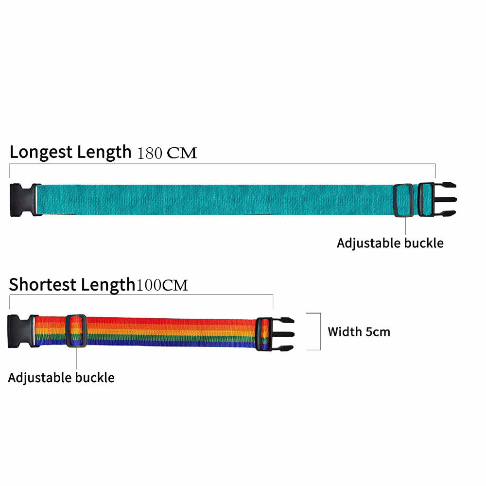 Adjustable Nylon Travel Luggage Strap - Protective Suitcase Packing Belt – Travel Accessories - Tribe Feel