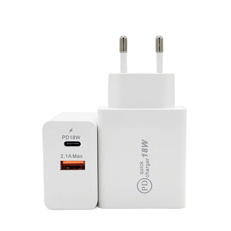 EU Plug Charger with USB & Type-C Ports – Compact Travel Charger for Europe, Asia & Beyond | Tribe Feel  Travel Essentials