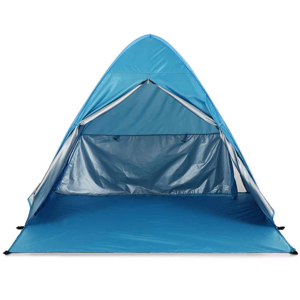 Automatic Pop-Up Beach Tent – Easy Sun Shelter for Camping & Holidays | Tribe Feel Travel Gadgets
