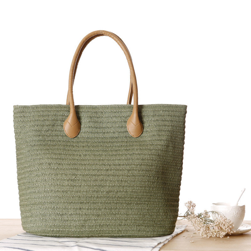 Simple Travel Beach Woven Bag - Tribe Feel