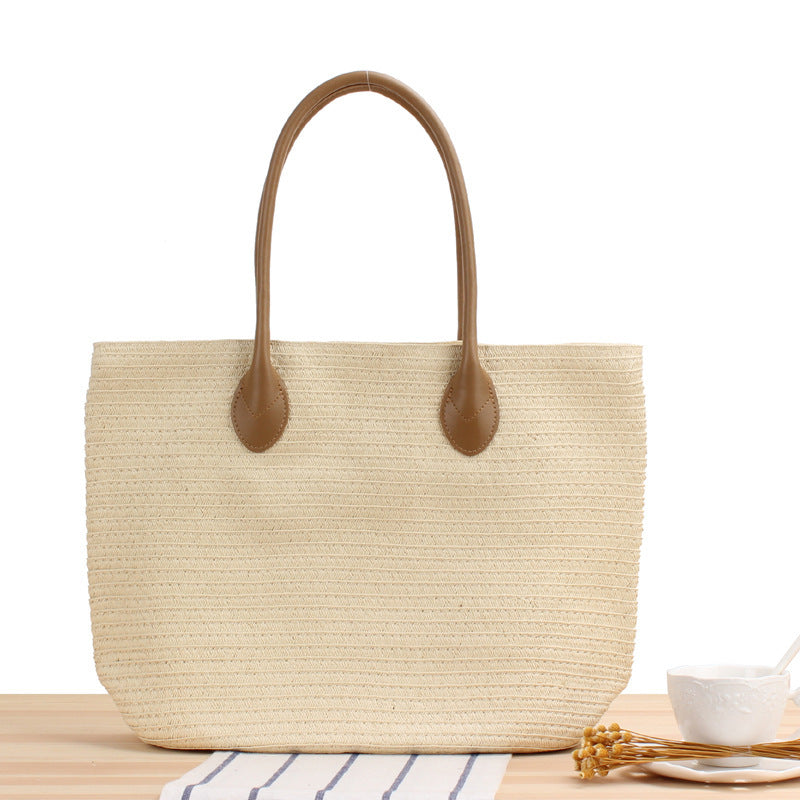Simple Travel Beach Woven Bag - Tribe Feel