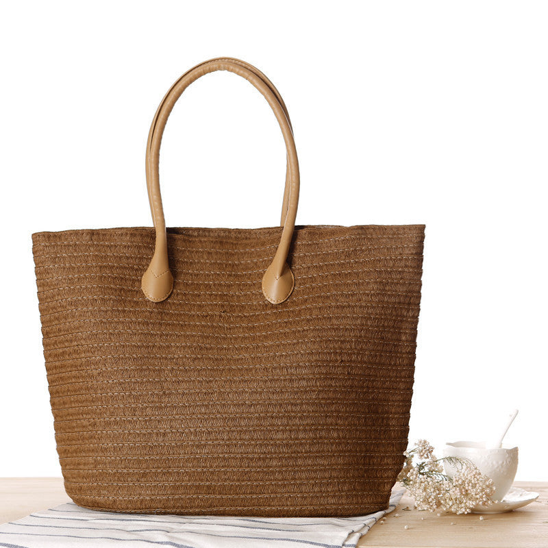 Simple Travel Beach Woven Bag - Tribe Feel