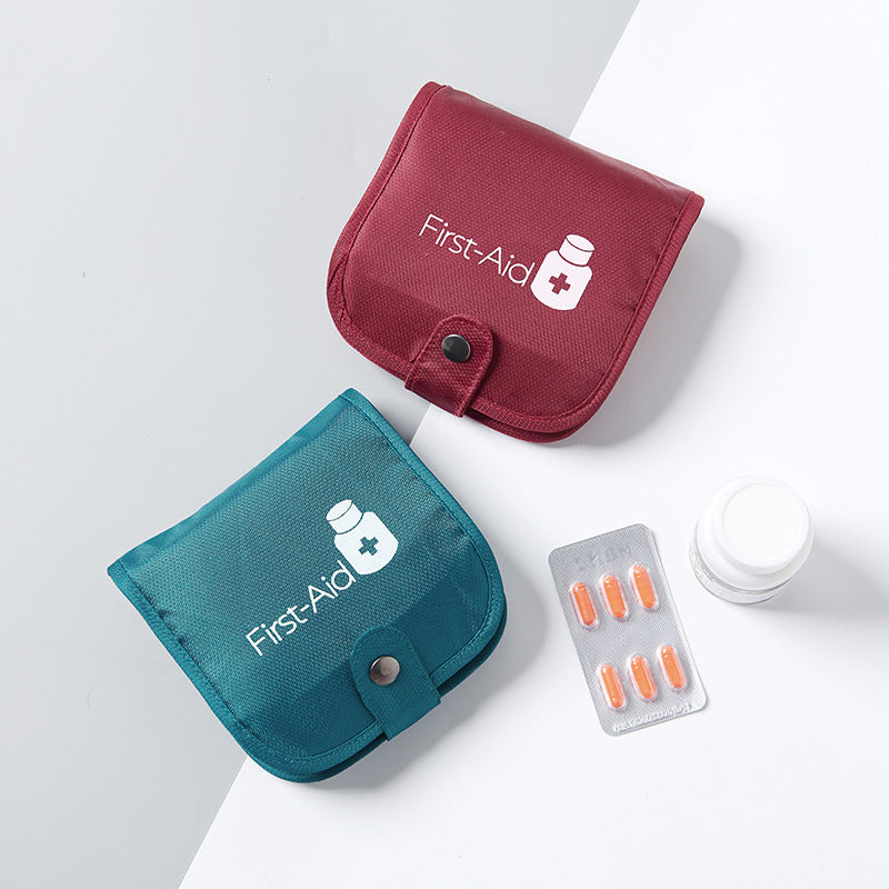 Small First Aid Travel Pouch | Compact & Portable medicine storage – Travel Accessories Travel Organisers Travel Gear Travel Gifts Travel Essentials