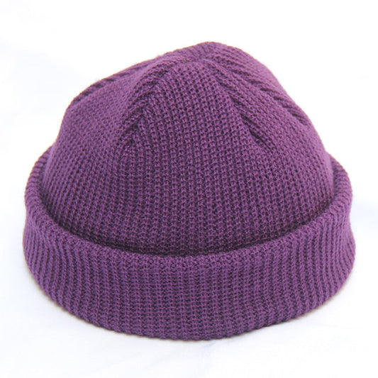 Unisex Purple Beanie – Bold, Travel-Ready Knit Hat | Tribe Feel  Travel Clothing