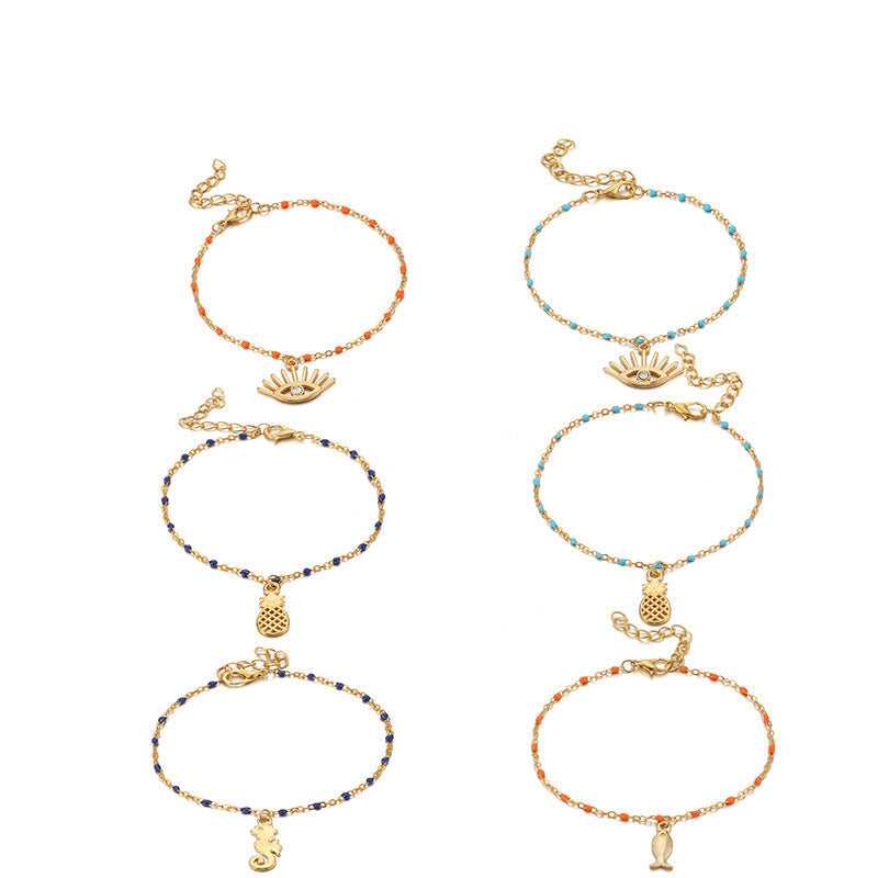 Bohemian Beach Anklet – Coastal Charm in Every Step | Tribe Feel Travel Jewellery