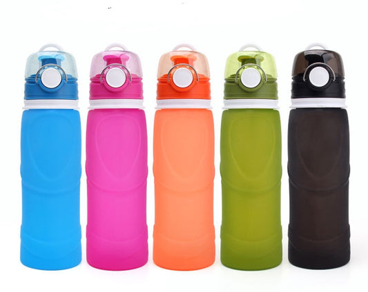 Folding Water Bottle | Portable, Food-Grade Silicone for Travel - High-quality product available now. Perfect for your needs! – Travel Accessories Travel Organisers Travel Gear Travel Gifts Travel Essentials