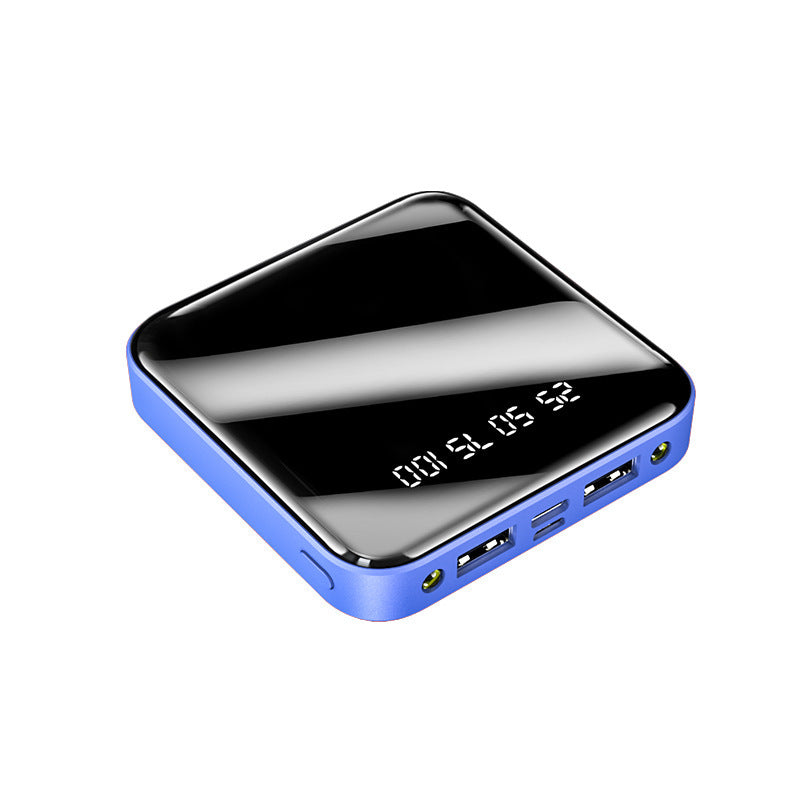 Ultra-Compact Mini Power Bank – Fast Charging Portable Charger for iPhone, Android & USB-C Devices