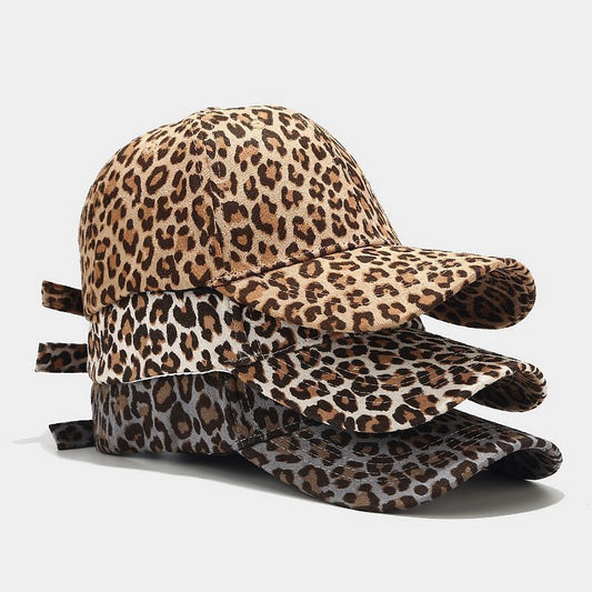 Leopard Print Baseball Cap | Summer Hat for Travel & Beach Outfits  Clothing and accessories