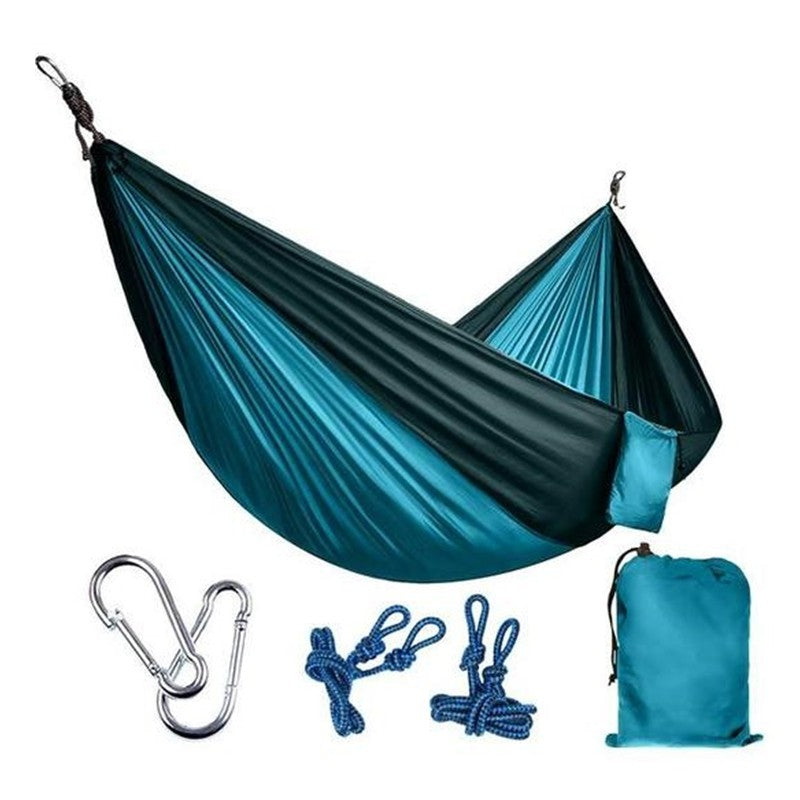 Backpacking Hammock - Portable Nylon Parachute Outdoor Double Hammock - Tribe Feel