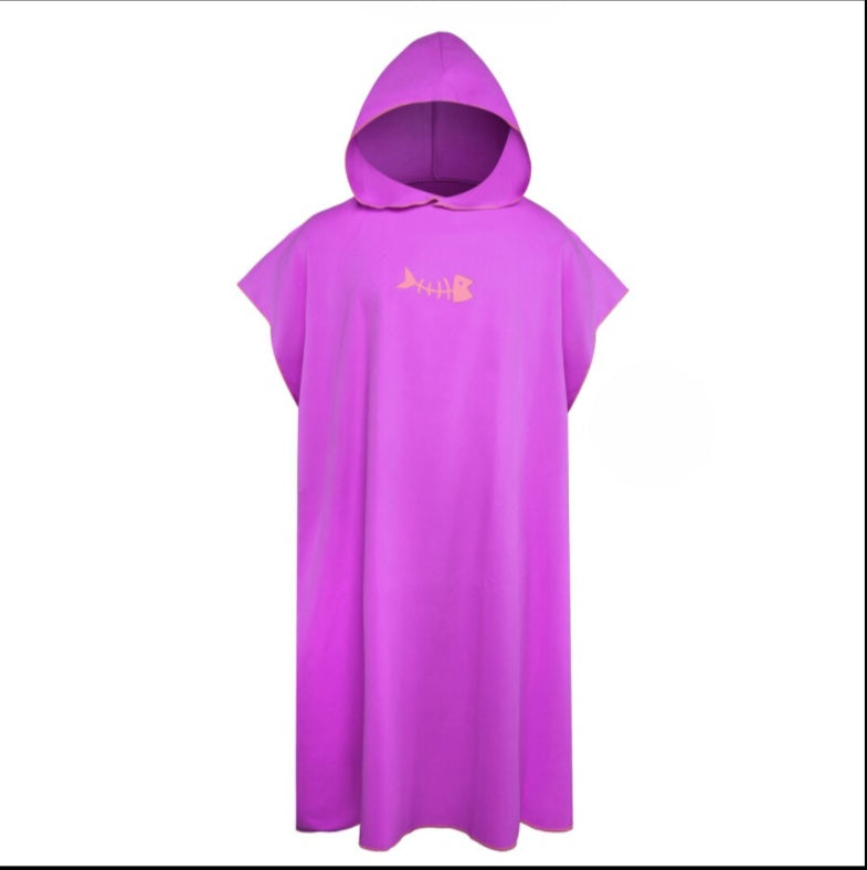 Microfiber Changing Bathrobe – Quick-Dry, Lightweight & Ultra-Absorbent beach towel - Tribe Feel