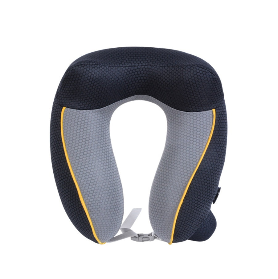 Inflatable U-Shaped Travel Neck Pillow with Adjustable Strap – Lightweight & Compact for Flights, Holidays & Commuting - Travel essentials