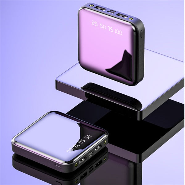 Ultra-Compact Mini Power Bank – Fast Charging Portable Charger for iPhone, Android & USB-C Devices