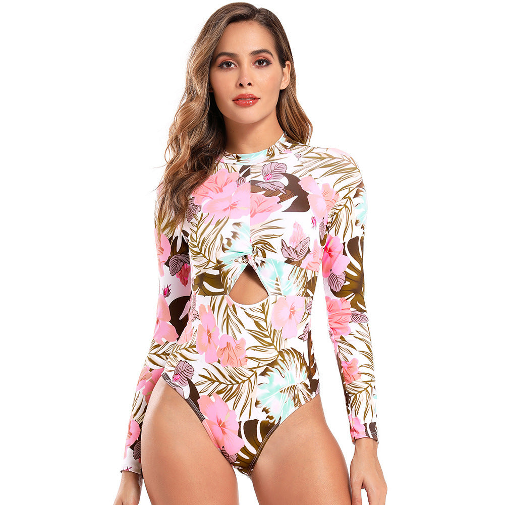 Printed One Piece Surf Swimsuit – Travel Accessories - Tribe Feel