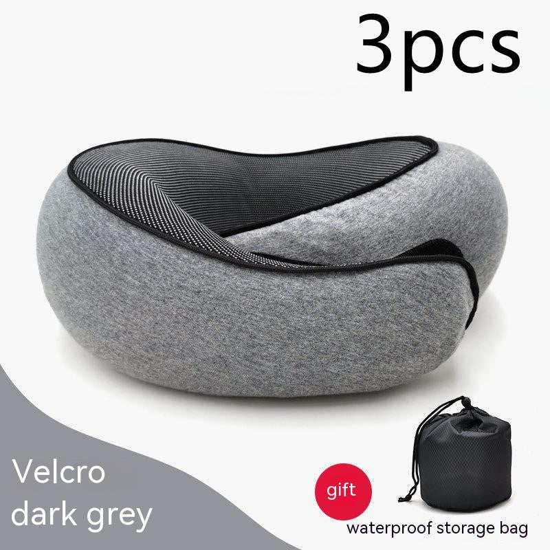 Travel Neck Pillow - Durable U-Shaped Travel Memory Cotton Cushion - Tribe Feel