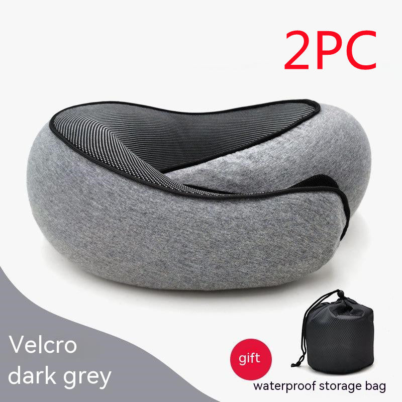 Travel Neck Pillow - Durable U-Shaped Travel Memory Cotton Cushion - Tribe Feel