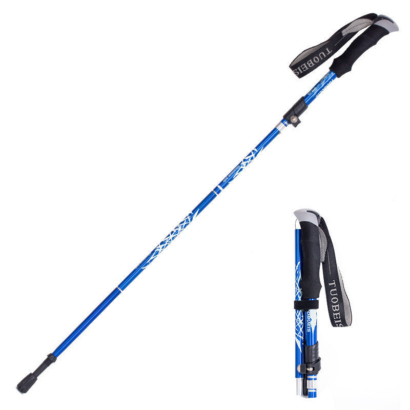 Adjustable Lightweight Walking Poles – Telescopic Trekking Poles for Hiking & Outdoor Adventures -  Outdoor and adventure