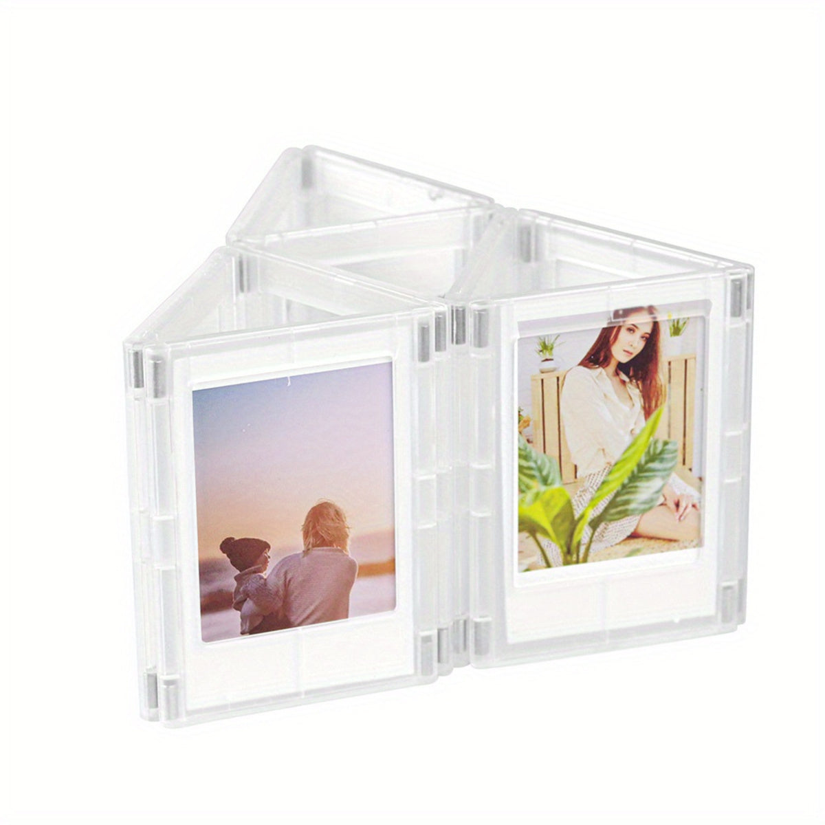 Set of 6 Magnetic Picture Frames – Creative & Colourful Photo Display | Tribe Feel  Travel Gadgets