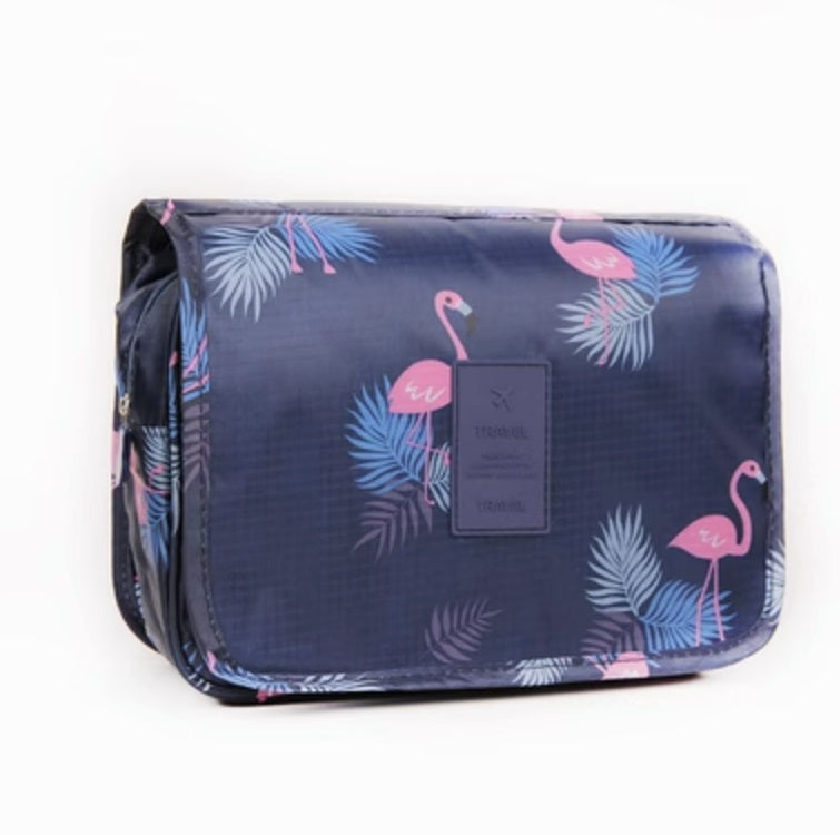 Hanging Foldable Travel Toiletry Bag – Travel Organiser - Tribe Feel