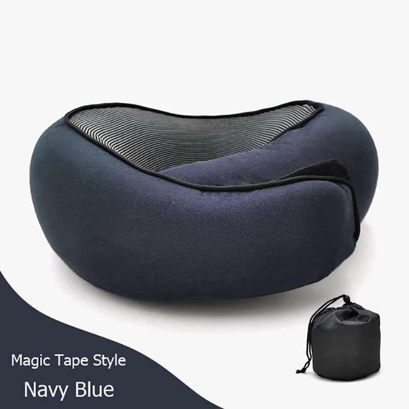 Travel Neck Pillow - Durable U-Shaped Travel Memory Cotton Cushion - Tribe Feel