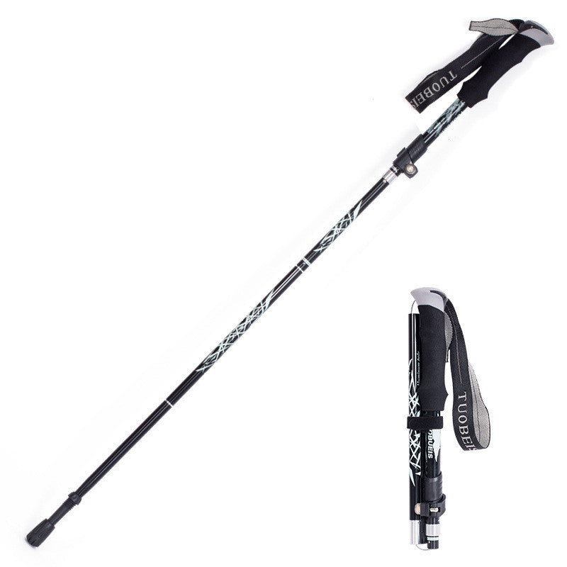 Adjustable Lightweight Walking Poles – Telescopic Trekking Poles for Hiking & Outdoor Adventures -  Outdoor and adventure