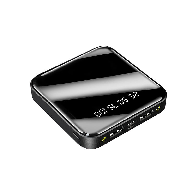 Ultra-Compact Mini Power Bank – Fast Charging Portable Charger for iPhone, Android & USB-C Devices