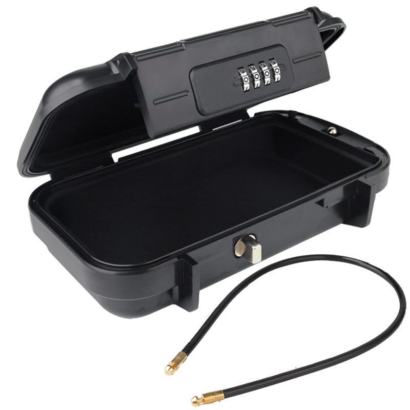 Mini Travel Safe with Combination Lock – Portable Storage Box for Travel Security | Tribe Feel Travel Gadgets