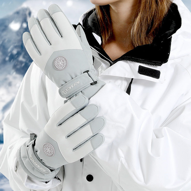 Winter Ski Gloves with Touch Screen – Warm Waterproof Gloves | Tribe Feel Travel Clothing