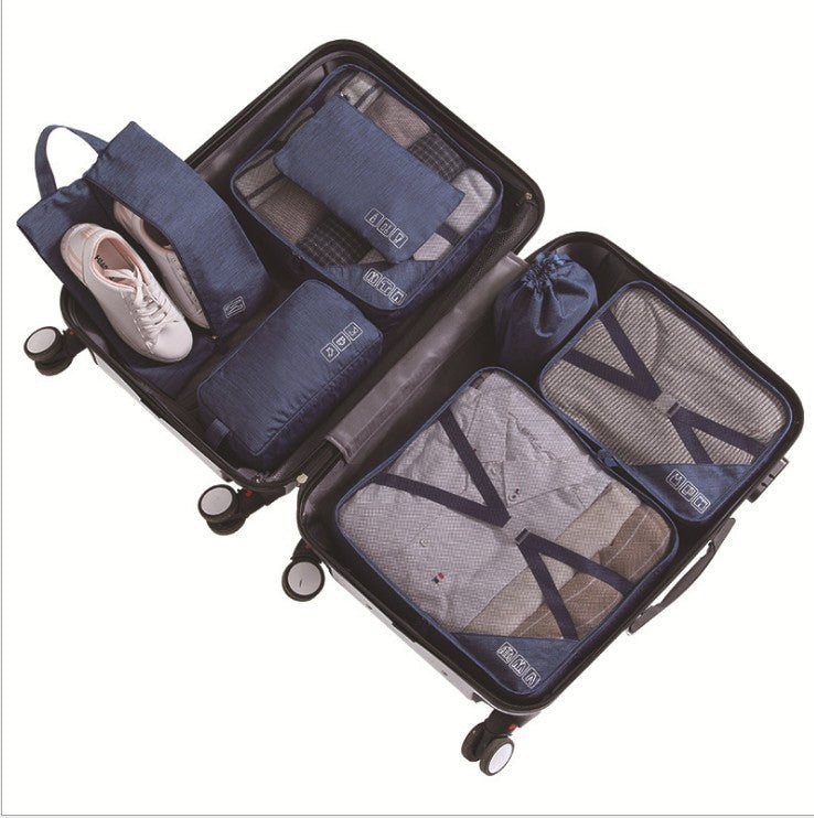 7 Pieces Travel Packing Cubes | Lightweight & Durable Packing Organisers for Traveling