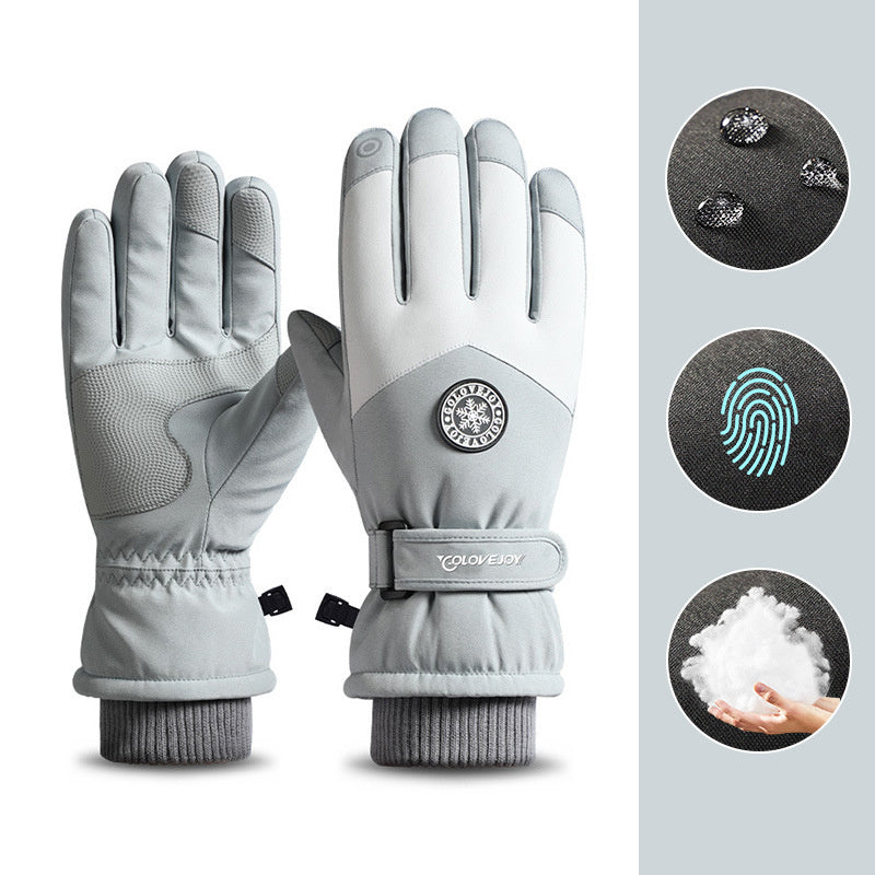 Winter Ski Gloves with Touch Screen – Warm Waterproof Gloves | Tribe Feel Travel Clothing